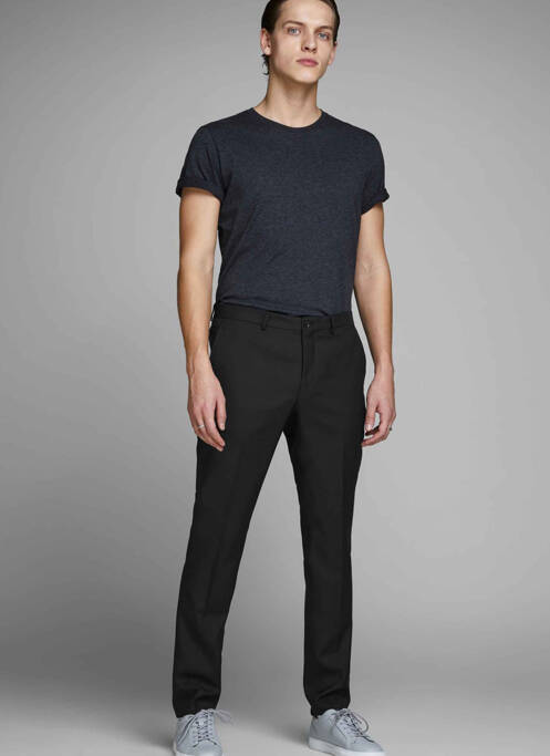 Pantalon chino noir JACK & JONES pour homme