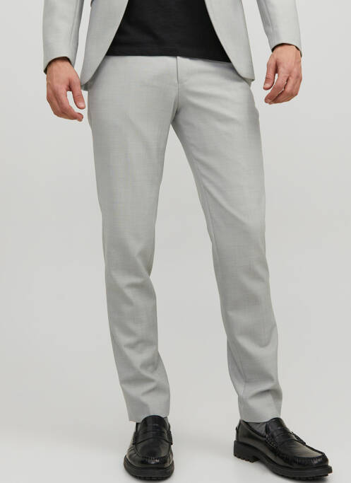 Pantalon chino gris JACK & JONES pour homme