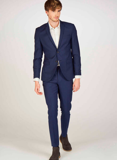 Pantalon chino bleu JACK & JONES pour homme