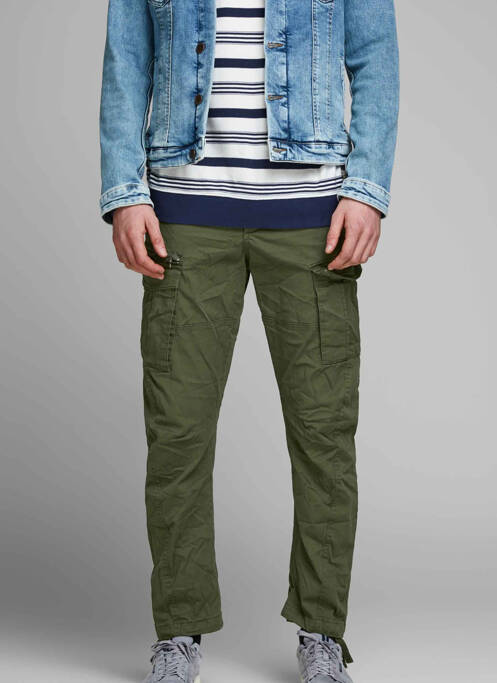 Pantalon cargo vert JACK & JONES pour homme