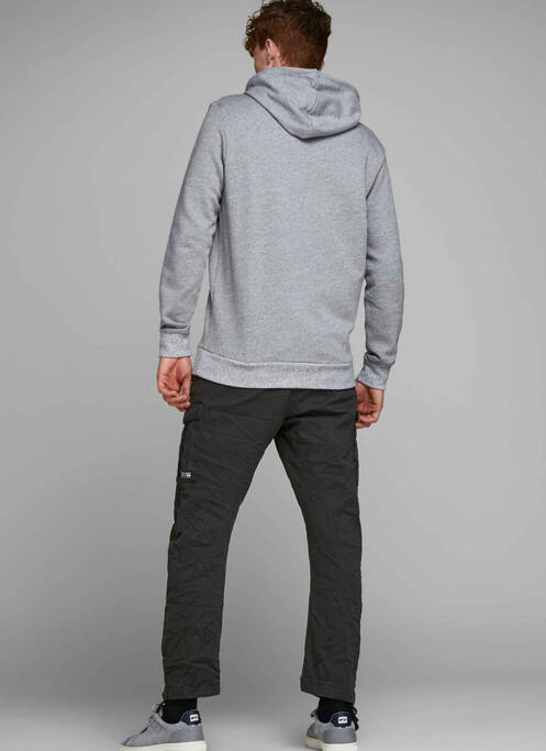 Pantalon cargo noir JACK & JONES pour homme
