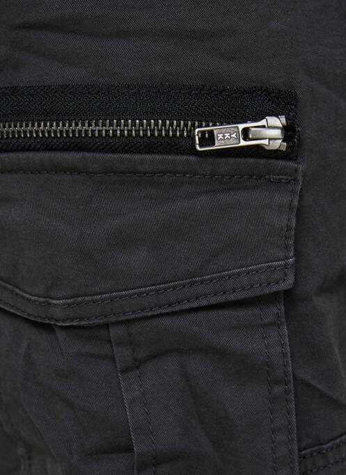 Pantalon cargo noir JACK & JONES pour homme
