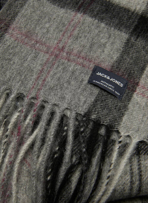 Echarpe gris JACK & JONES homme