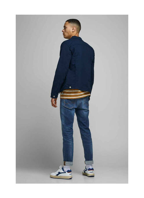 Jeans coupe slim bleu JACK & JONES pour homme