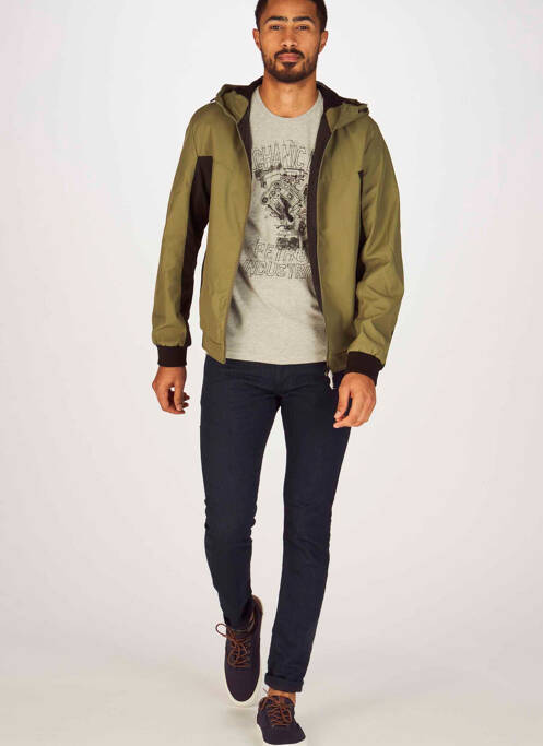 Veste casual vert JACK & JONES pour homme