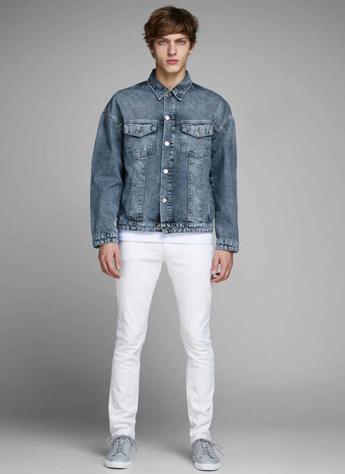 Veste en jean bleu JACK & JONES pour homme