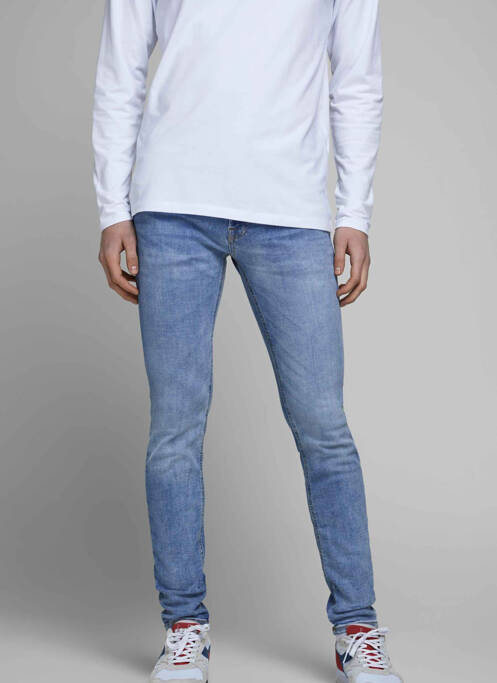 Jeans skinny bleu JACK & JONES pour homme