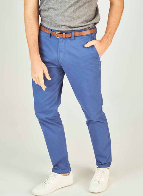 Pantalon chino bleu JACK & JONES pour homme