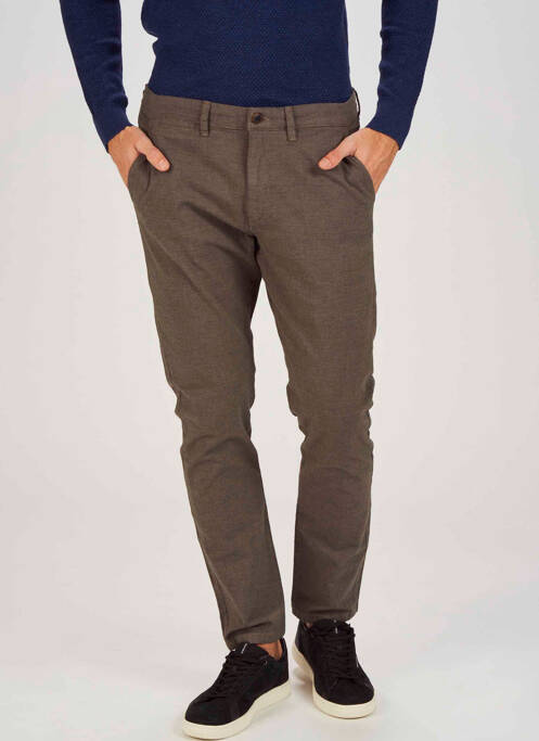 Pantalon chino gris JACK & JONES pour homme