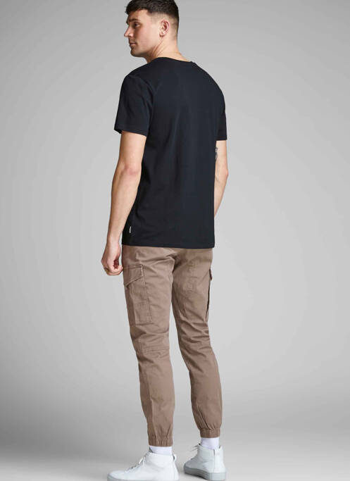 Pantalon cargo marron JACK & JONES pour homme