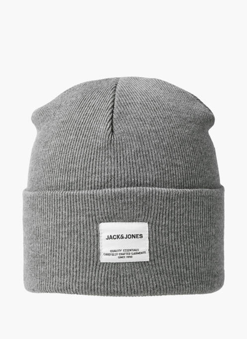 Bonnet gris JACK & JONES pour homme