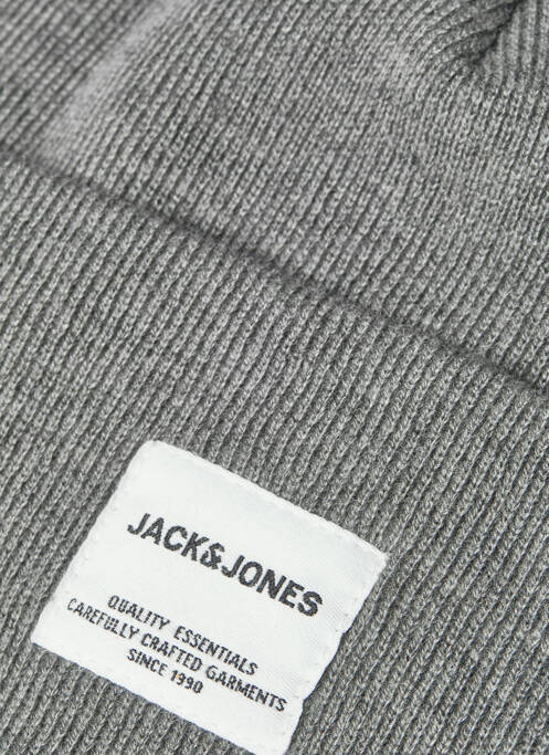 Bonnet gris JACK & JONES pour homme