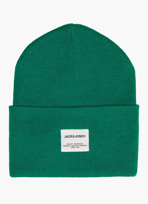 Bonnet vert JACK & JONES homme