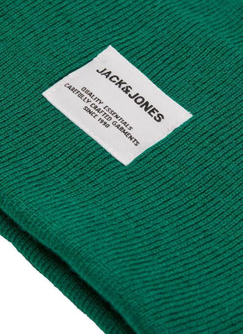 Bonnet vert JACK & JONES homme