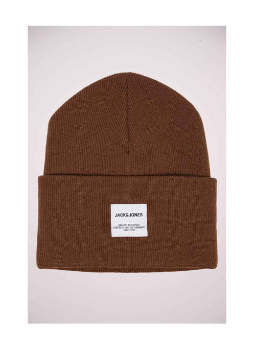 Bonnet marron JACK & JONES homme