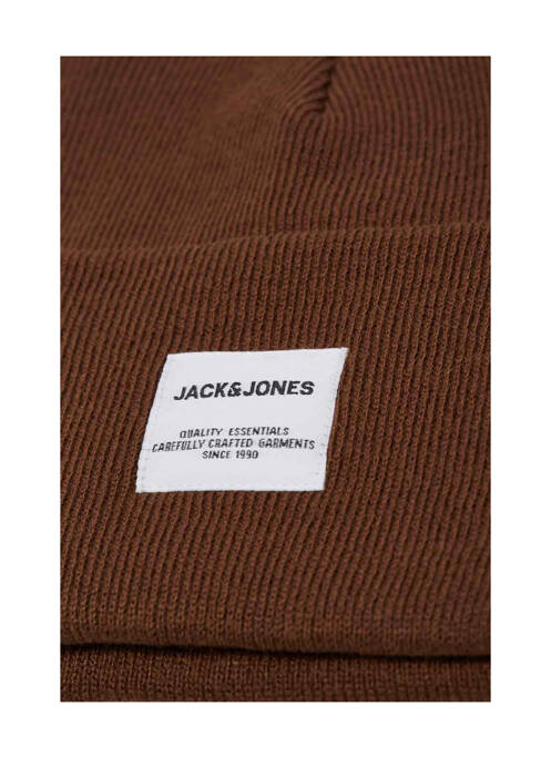 Bonnet marron JACK & JONES homme