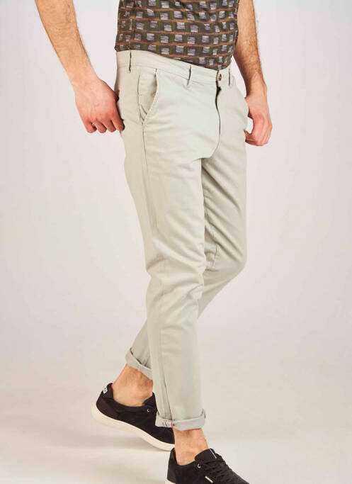 Pantalon chino beige JACK & JONES pour homme