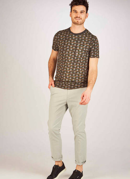 Pantalon chino beige JACK & JONES homme