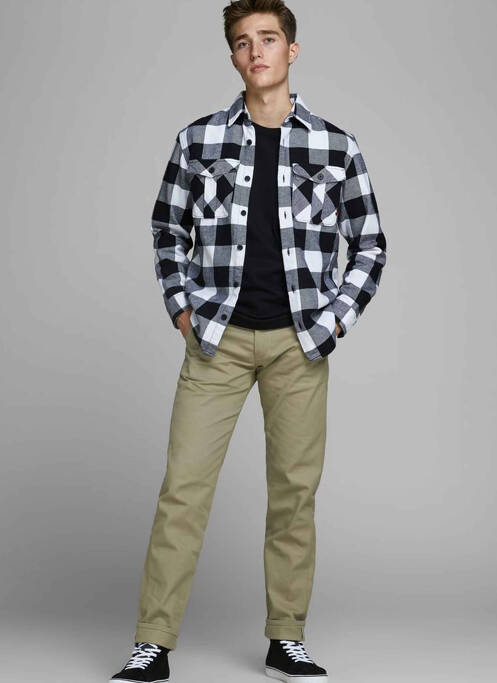 Pantalon chino rouge JACK & JONES pour homme