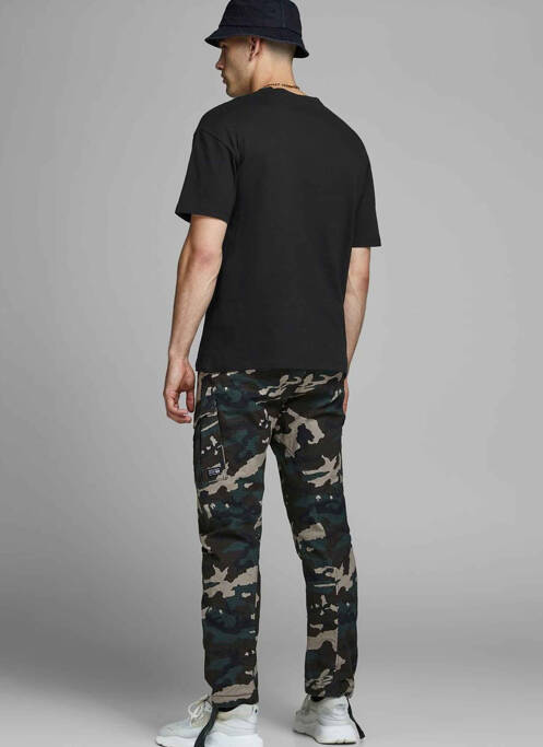 T-shirt noir JACK & JONES pour homme