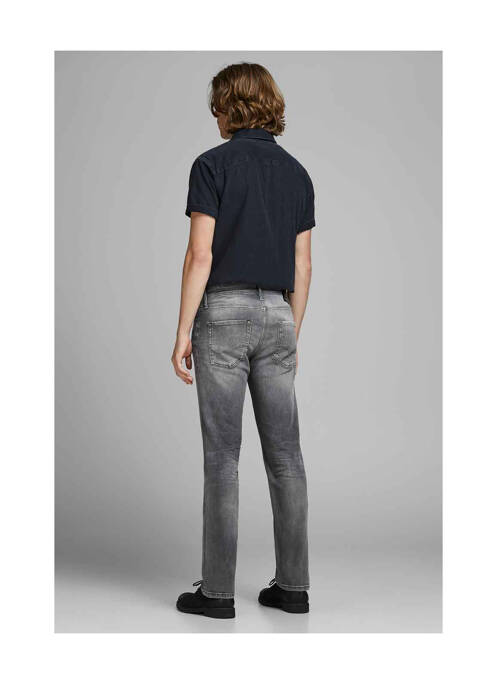 Jeans coupe slim noir JACK & JONES pour homme