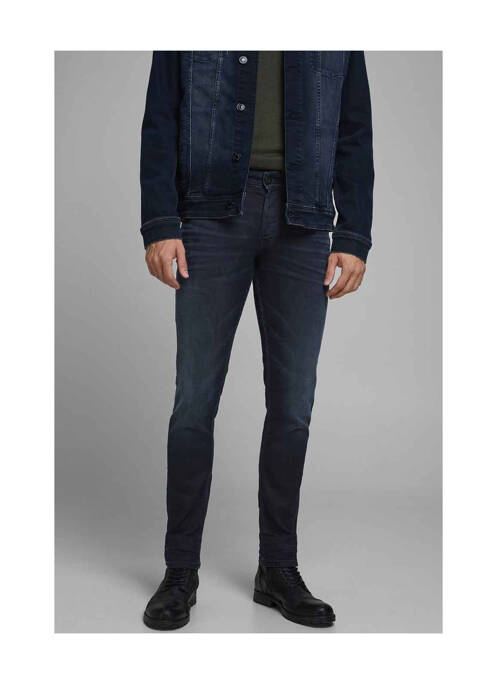 Jeans coupe slim bleu JACK & JONES pour homme