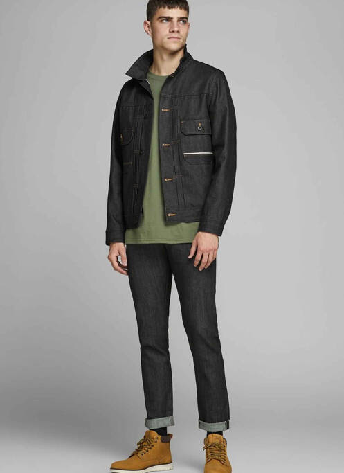 Jeans coupe slim bleu JACK & JONES pour homme