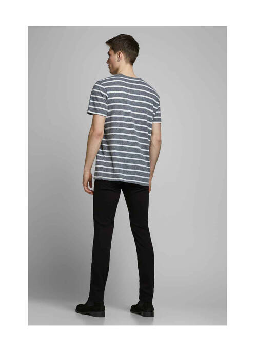 Jeans coupe slim noir JACK & JONES pour homme
