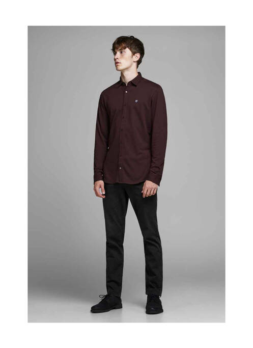 Pantalon chino noir JACK & JONES pour homme