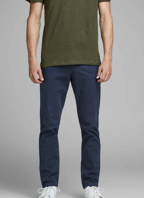 Pantalon chino bleu JACK & JONES pour homme