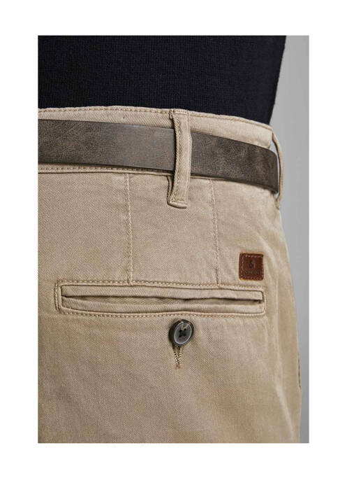 Pantalon chino beige JACK & JONES pour homme