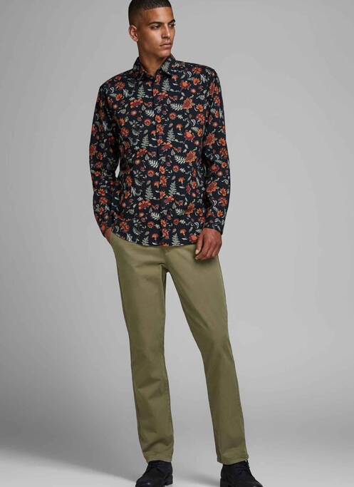 Pantalon chino vert JACK & JONES pour homme