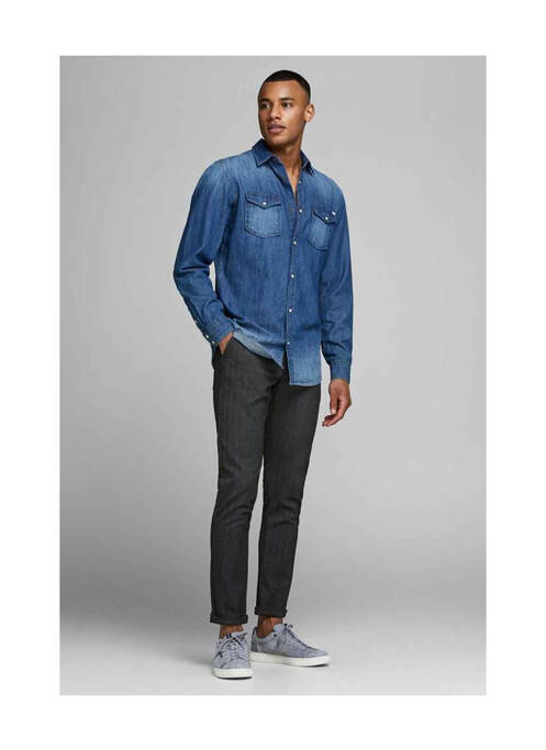 Pantalon chino gris JACK & JONES pour homme