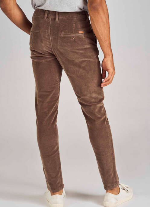Pantalon chino beige JACK & JONES pour homme