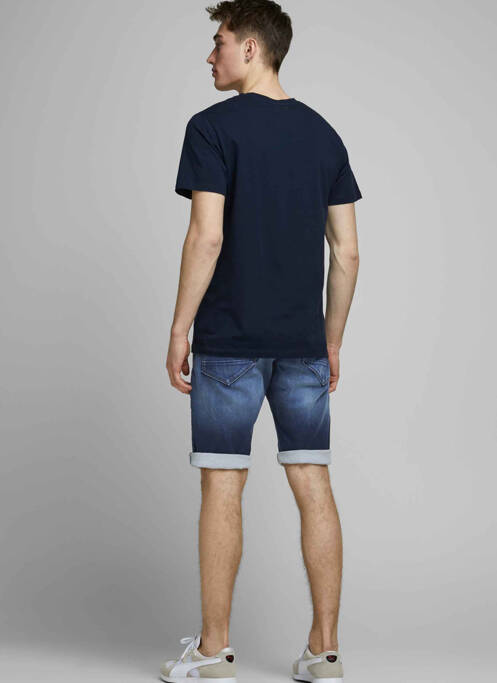 Short bleu JACK & JONES pour homme