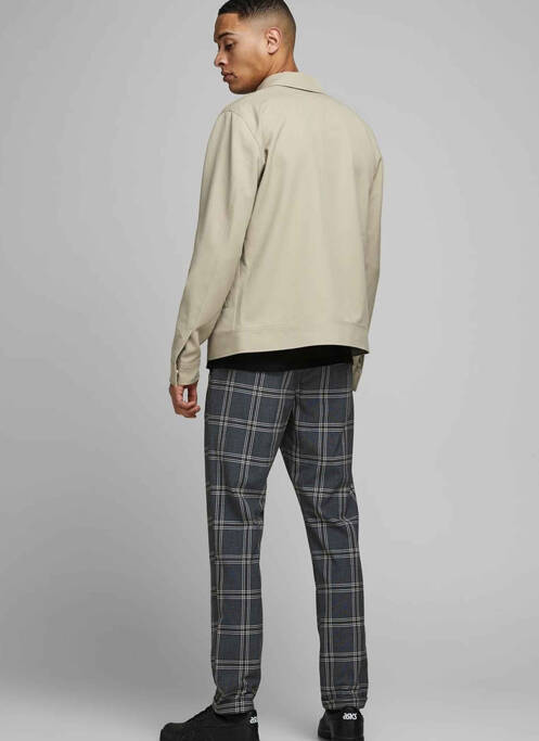 Veste casual beige JACK & JONES pour homme