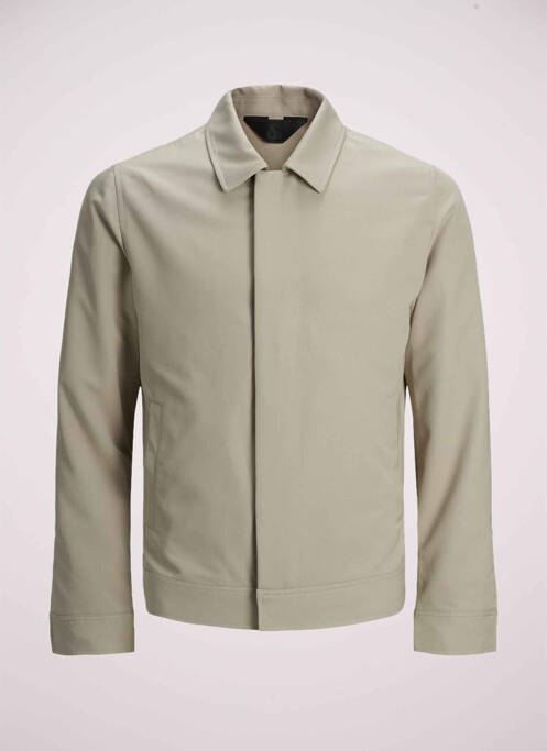 Veste casual beige JACK & JONES pour homme