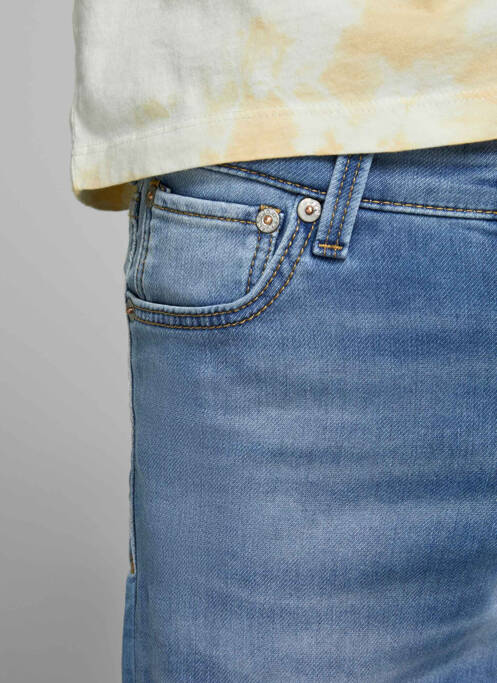 Short bleu JACK & JONES pour garçon