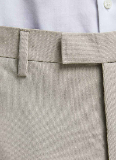 Pantalon chino beige JACK & JONES pour homme