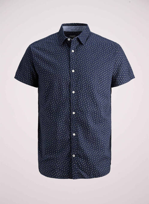 Chemise manches courtes bleu JACK & JONES pour garçon