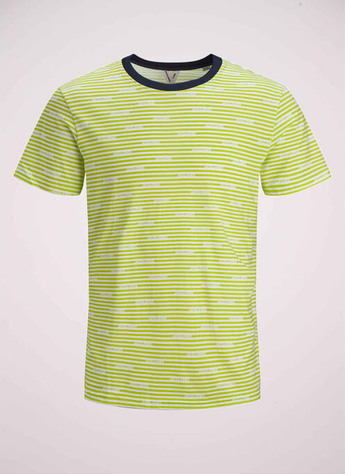 T-shirt jaune JACK & JONES pour garçon
