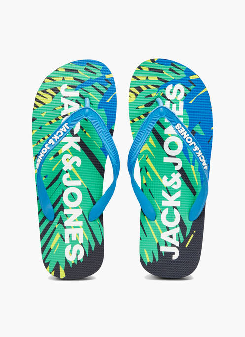 Sandales/Nu pieds bleu JACK & JONES pour homme