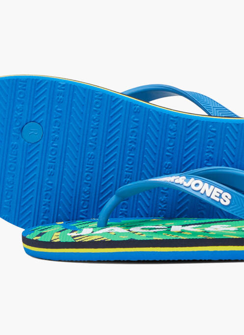 Sandales/Nu pieds bleu JACK & JONES homme