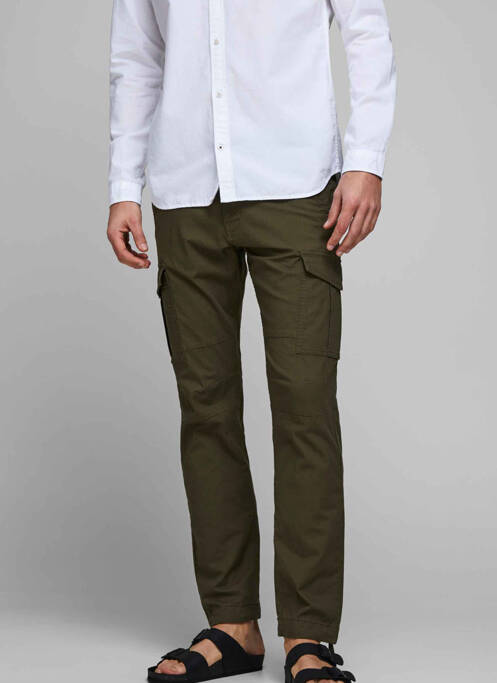 Pantalon cargo vert JACK & JONES pour homme