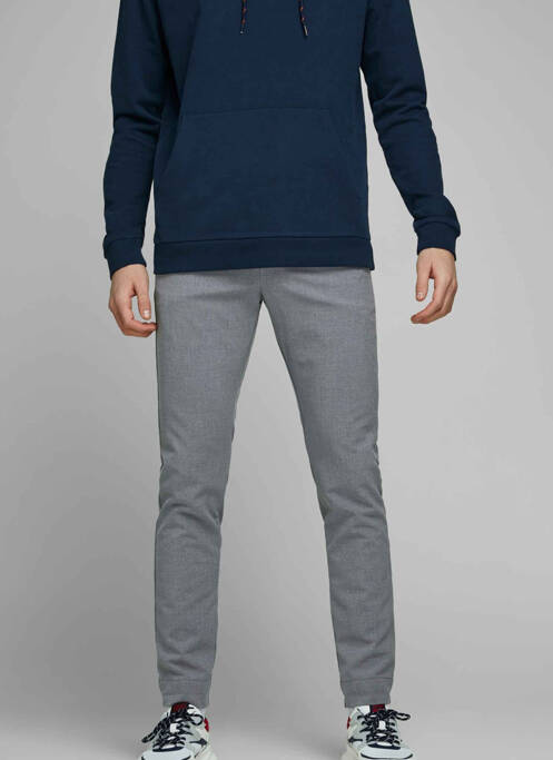 Pantalon chino gris JACK & JONES pour homme