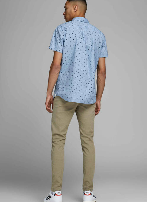 Pantalon chino beige JACK & JONES pour homme