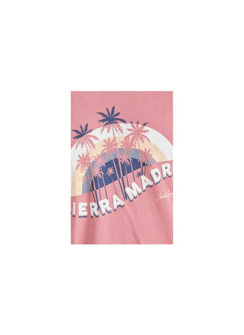 T-shirt rose JACK & JONES garçon