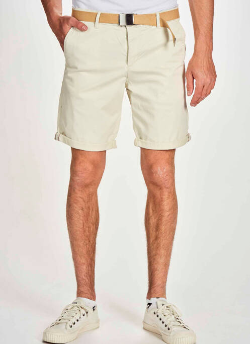 Short beige JACK & JONES pour homme
