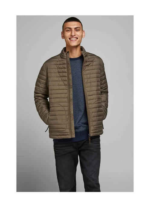 Veste casual marron JACK & JONES pour homme