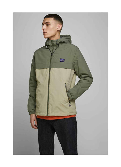 Veste casual vert JACK & JONES pour homme